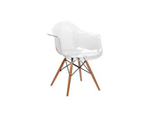 Кресло Прайз пластик прозрачный