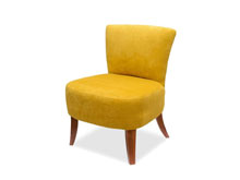 Кресло Квадро 1 желтое