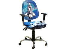 Кресло "Бридж Хром - Космос" AMF