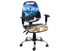 Кресло "Бридж Хром - Пираты Карибского Моря №5" AMF