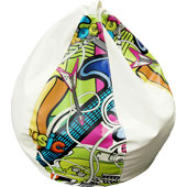 Кресло Bubble с принтом Fatboy H=100