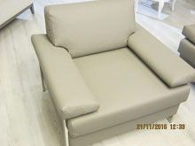 Кресло "Гринфилд" Кожзам Мишель серый