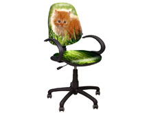 Кресло "Поло 50/АМФ-5 Дизайн №11 - Котенок" AMF