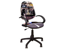 Кресло "Поло 50/АМФ-5 Дизайн №1 - Гонки" AMF