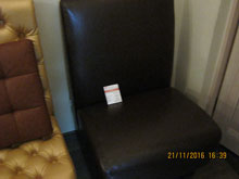 Кресло "Рокки" Кожзам Артемис черный