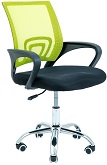Кресло офисное Спайдер сетка лайм