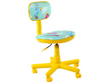 Кресло детское "Свити желтый - Пони (бирюзовые)" AMF