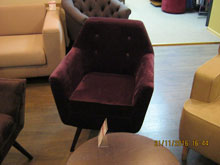 Кресло "Вента" Альмира Dark purple