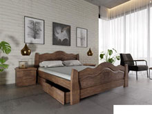 Двуспальная кровать Анна-элегант 160х190