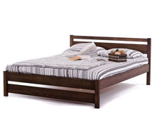 Кровать Виктория 140х200 дуб