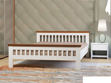 Односпальная кровать Лаванда 90х200 из сосны