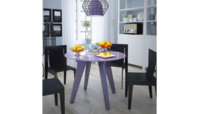 Стеклянный стол Леонардо