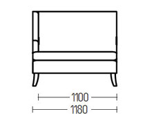Диван "Лианор-секция-2" DLS