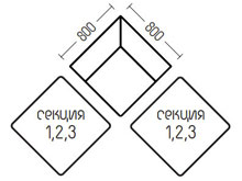Диван "Лианор-угол/сектор" DLS