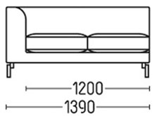 Диван Линкор-Секция 2 DLS