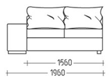 Диван "Лира-Секция 3" DLS