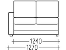 Диван "Магнум-Р-Секция-2" DLS