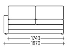 Диван "Магнум-Р-Секция 3 лонг" DLS