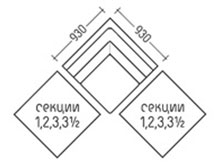 Диван "Магнум-Р-Угол" DLS