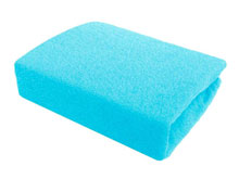 Бирюзовая махровая простынь Arya 200х220