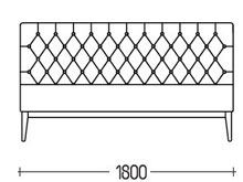 Диван "Марсель-3" DLS
