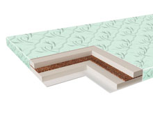 Матрас Comfort Кокос EMM - 70x190 см