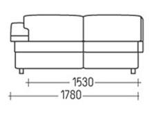 Диван "Матрикс-Секция 3" DLS