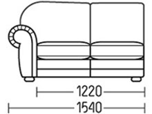 Диван "Максимус-Секция 2" DLS