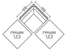 Диван "Максимус-Угол" DLS