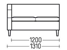 Диван "Менсон-Секция 2" DLS