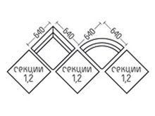 Диван "Менсон-угол-сектор" DLS