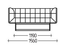 Диван "Меркурий-2" DLS