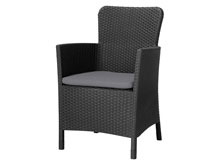 Кресло Miami DC темно-серое