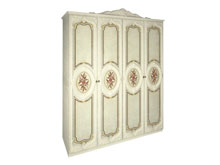 Четырехдверный шкаф Реджина радика бежевый без зеркал