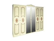 Шестидверный шкаф Реджина радика бежевый