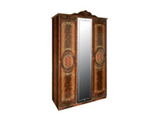 Трехдверный шкаф Реджина перо орех