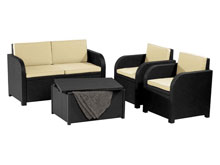 Комплект садовой мебели Modena set серый