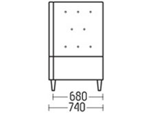 Диван Мозаик-Секция 1 DLS