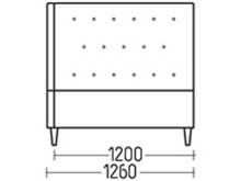 Диван Мозаик-Секция 2 DLS