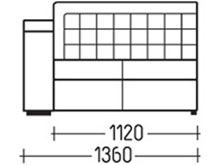Диван Мустанг-Секция 2 DLS