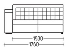 Диван Мустанг-Секция 3 DLS