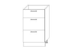 Тумба Шарлотта низ 50х85 шкафчик