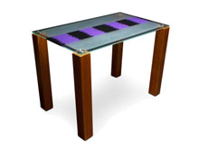 Стеклянный стол Накидка