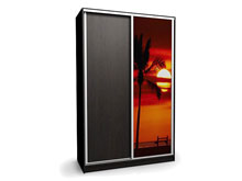 Шкаф-купе Ника-7 150х45х240 ДСП/Фотопечать