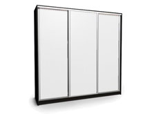 Шкаф-купе Ника-2 240х45х240 двери зеркальные