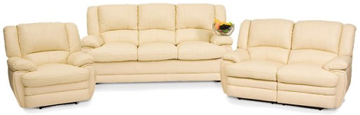 Комплект кожаной мебели Верона 3+2+1