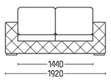 Диван "Оазис-2" DLS