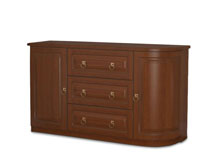 Комод Омега (3 ящика + 2 дверки) ОВК-02