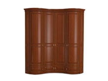 Шкаф угловой четырехдверный Омега