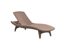 Шезлонг Pacific бежевый